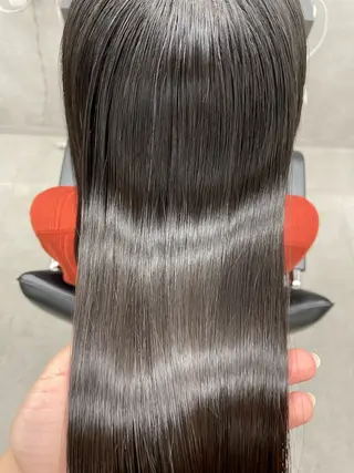 ロング カラー すぐ巻ける縮毛矯正 🍀勝倉　麗のヘアスタイル