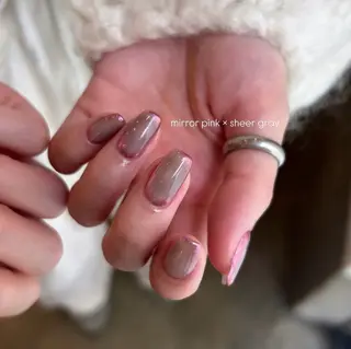 ネイル シンプルネイル Ezura Yumiのネイルデザイン