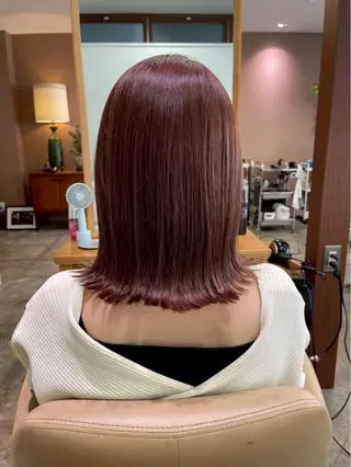 ミディアム かおり/Sopi/ 透明感カラーのヘアスタイル