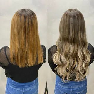 ロング カラー ヘアアレンジ ar+ ❤︎ maiのヘアスタイル