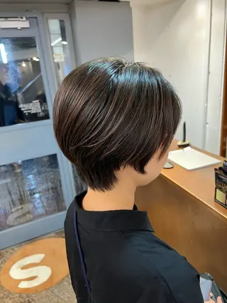 ショート 山梨 慶斗のヘアスタイル