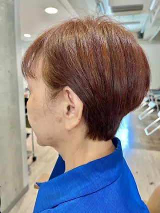 ショート 加藤 涼来のヘアスタイル