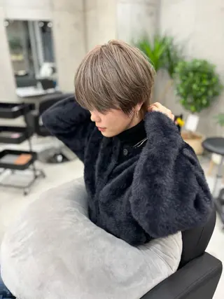 ショート 韓国レイヤー🇰🇷 ReLien西大寺店のヘアスタイル