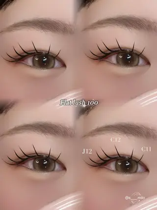 マツエク・マツパ 💫 Milo SONA 💫のマツエク・マツパデザイン