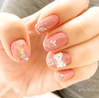 ネイル orchid ♡オーキッドのネイルデザイン