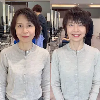 ショート ✨大人ショート特化 /カットモデル/銀座のヘアスタイル
