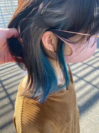 カラー SALOWIN栄 高須大貴のヘアスタイル