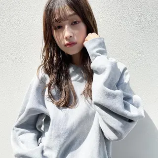ロング カラー 嶋佐 昌大 シマサマオのヘアスタイル