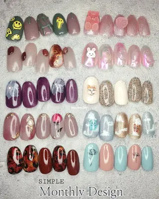 ネイル 3dパーツ/流行り 👧shushu❤️のネイルデザイン