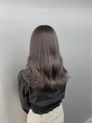 ロング ベージュ/グレージュ 🧸あやか/表参道のヘアスタイル