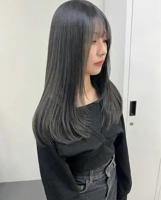 ロング カラー レイヤーカット/韓国 /縮毛矯正/amiのヘアスタイル