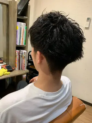 ショート メンズ 片山 霞のヘアスタイル