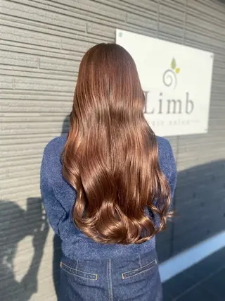 ロング カラー 美容室Limb所属・髪質改善/縮毛/小林 水葵のヘアスタイル
