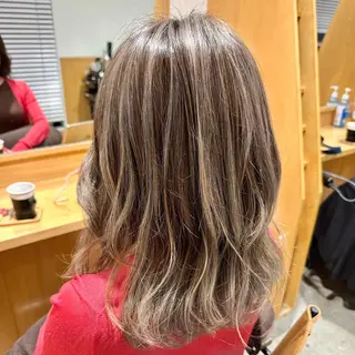 ミディアム ✨艶髪✨ 透明感カラー Rinのヘアスタイル