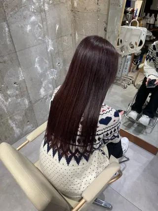 ロング カラー 阪倉 美玲のヘアスタイル
