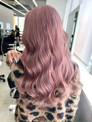 ロング カラー ENGOL 名古屋栄所属・萩野下 かきのヘアスタイル