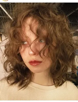 パーマ 🪐natural color🌼チサのヘアスタイル