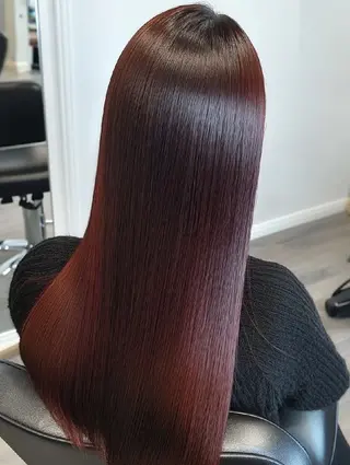 カラー 束感まつぱ🥑🤍 NATUKI🤍のヘアスタイル