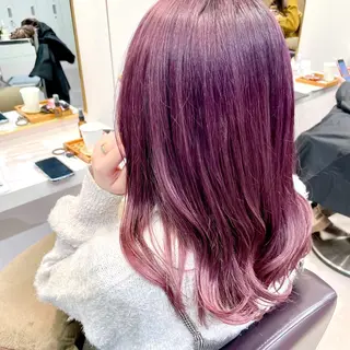 ロング カラー ショート/ボブ/ 透明感カラー/ほのかのヘアスタイル