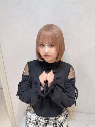 ショート ハイトーン/アレンジ かなで⊹ ࣪ ˖⟡のヘアスタイル