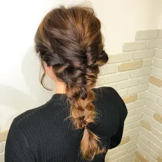 ヘアアレンジ Merly osakaのヘアスタイル