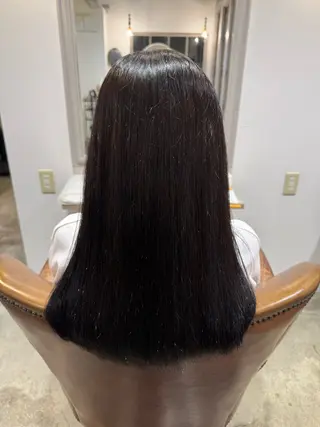 ロング 髪質改善／似合わせ ／芝　圭佑のヘアスタイル