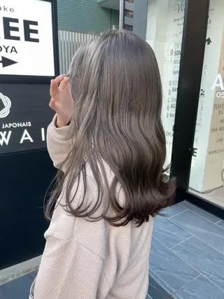 ロング カラー ヘアアレンジ マツオカ マコのヘアスタイル