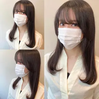 ロング カラー ヘアアレンジ 小林 佳祐のヘアスタイル