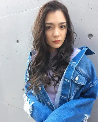 ロング カラー 🌈評価No.1🌈 艶髪カラー❌エクステのヘアスタイル