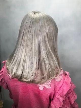 セミロング カラー welring hair salonのヘアスタイル