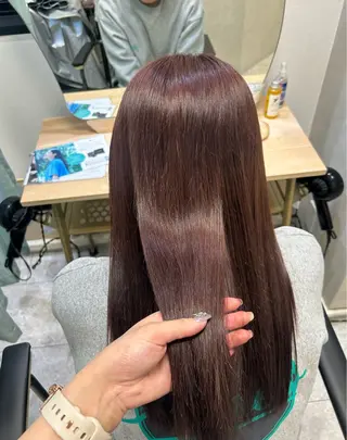 ロング カラー TELAHAIR🎀 ミノリのヘアスタイル