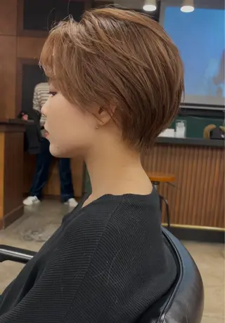 ショート カラー “ミニモ最高評価獲得 “代表"Kohei"のヘアスタイル