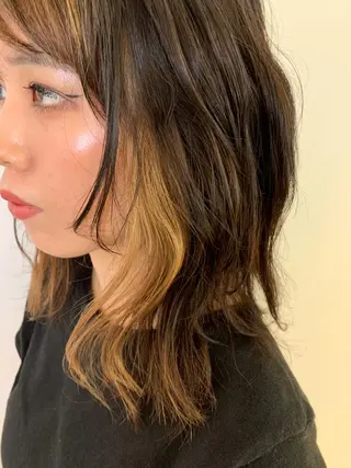 ミディアム カラー colorworld 【カラーワールド】所属・⭐️吉田 孝司⭐️のヘアスタイル