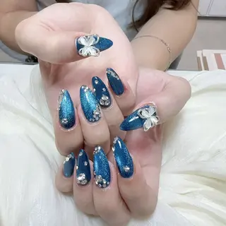 ネイル 🍄Rina🍄 韓国風ネイルのネイルデザイン