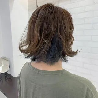 ミディアム 北田 瑠人のヘアスタイル