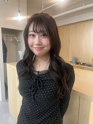 カラー ひな‪‪︎/暖色 柔color🫧のヘアスタイル