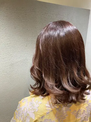 ミディアム カラー ヘアアレンジ 豊中/メンズ特化 岡田 龍之介のヘアスタイル
