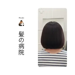ショート カラー 髪の病院  ルーミールームのヘアスタイル