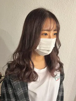 ロング カラー パーマ ヘアアレンジ 名古屋駅/トップス タイリスト/大黒拓哉のヘアスタイル