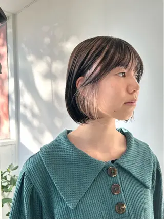 ミディアム カラー idea ルナのヘアスタイル