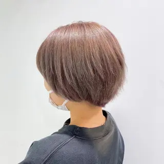 ショート カラー エフェクトブリーチ 🌟前澤啓太朗のヘアスタイル