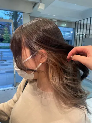 ロング カラー 🍒暖色カラー /やぎふうか🍒のヘアスタイル