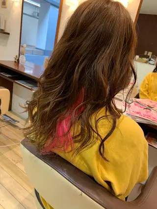 ロング 脇坂 誠也のヘアスタイル