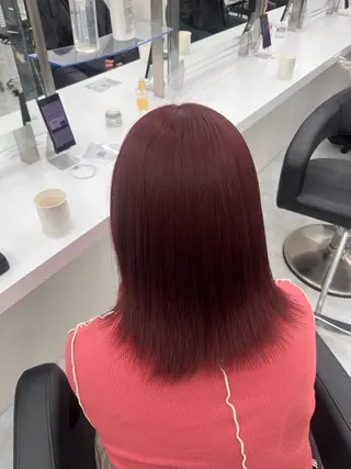 セミロング ♡ナチュラルガーリー ♡ベージュ♡RINAのヘアスタイル