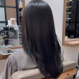 ミディアム 朝5分でキマる艶髪 ／ヤマダのヘアスタイル