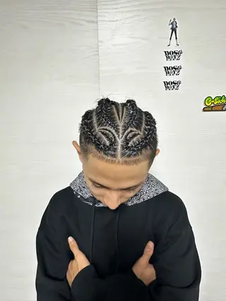 ミディアム デザイナーズヘアリンクス所属・睦 稀のヘアスタイル