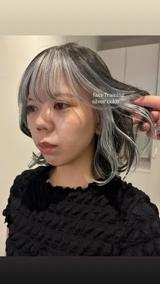 ショート リン🔔ボブ cut 柔らかベージュ🤎のヘアスタイル