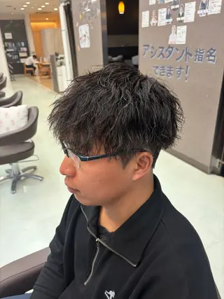 パーマ メンズ ✨似合わせ特化美容師 WILL上村　拳吾のヘアスタイル