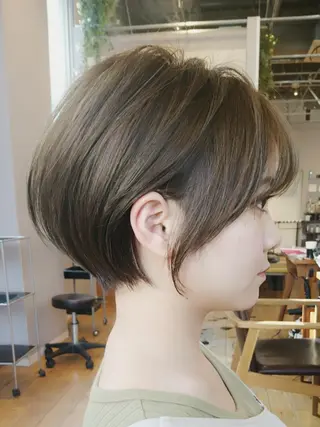 ショート カラー 髪質改善🌸縮毛矯正 専門家💖後藤のヘアスタイル