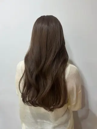 ロング カラー 透明感カラー／ 艶感カラー／RAMUのヘアスタイル